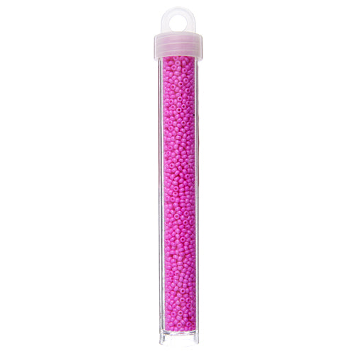 Czech Seed Beads - Hot Pink (Dyed) - vial