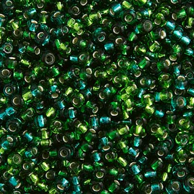 Czech Seed Beads - Seagreen Mix (Silver-Lined)