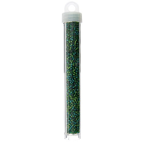Czech Seed Beads - Seagreen Mix (Silver-Lined) vial