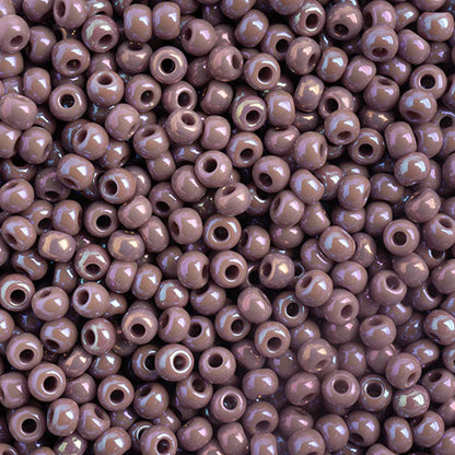 Czech Seed Beads - Mauve AB