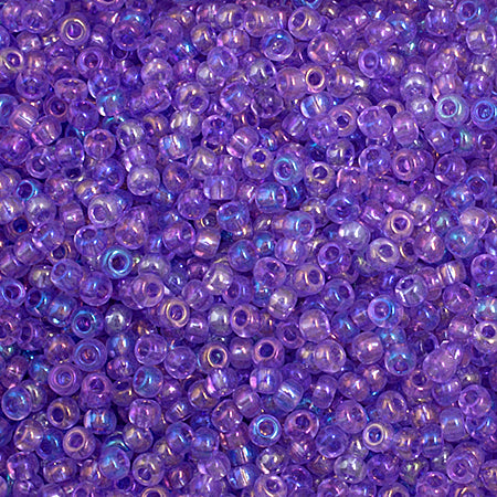 Czech Seed Beads - Mauve Rainbow AB (Transparent)