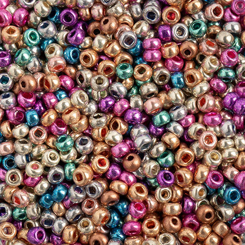 Czech Seed Beads - Metallic Multi (Metallic)