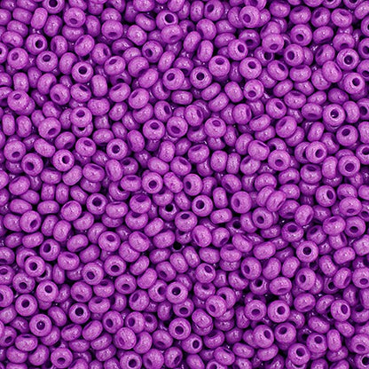 Czech Seed Beads - Violet (Dyed)