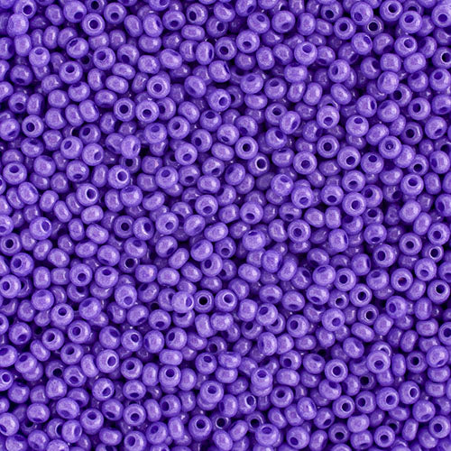 Czech Seed Beads - Dark Violet (Dyed)