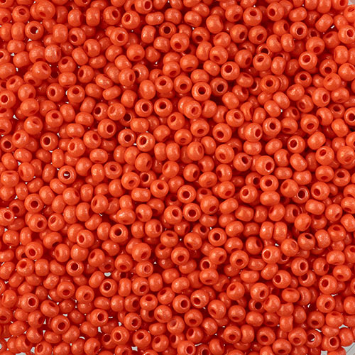 Czech Seed Beads - Orange (Terra Intensive)