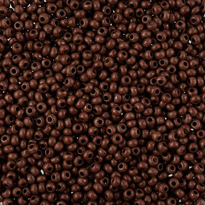 Czech Seed Beads - Dark Brown (Terra Intensive)