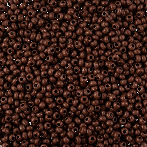 Czech Seed Beads - Dark Brown (Terra Intensive)