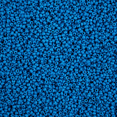 Czech Seed Beads - Blue Matte (Terra Intensive)