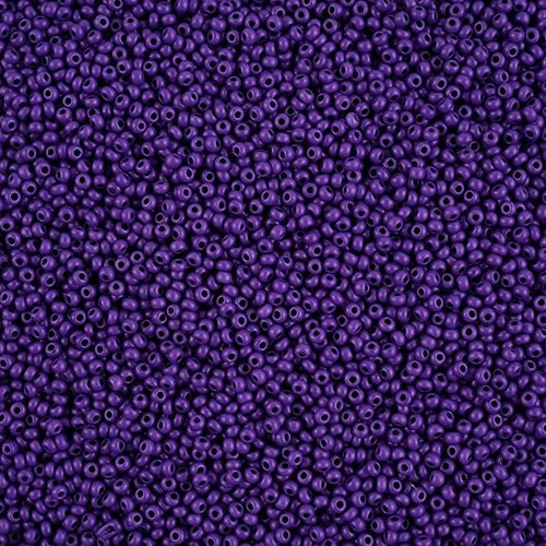 Czech Seed Beads 11/0 - Terra Intensive Purple Matte