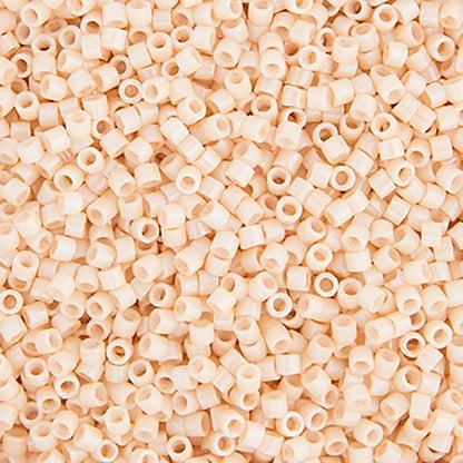 Miyuki Delica Beads 11/0 - Light Beige Glazed Luster