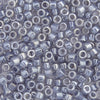 Miyuki Delica Beads 11/0 - Crystal Grey Ceylon Lined Dyed