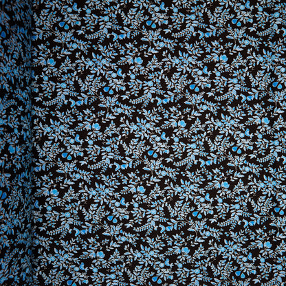 Cotton Floral - Blue Ivy (full)
