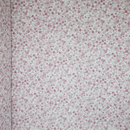 Cotton Floral - Lined Daisies - Pink (full)