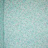 Cotton Floral - Lined Daisies - Green