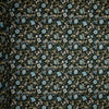 Cotton Floral - Retro Field - Black