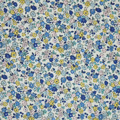 Cotton Floral - Blueberry Bloom (detail)