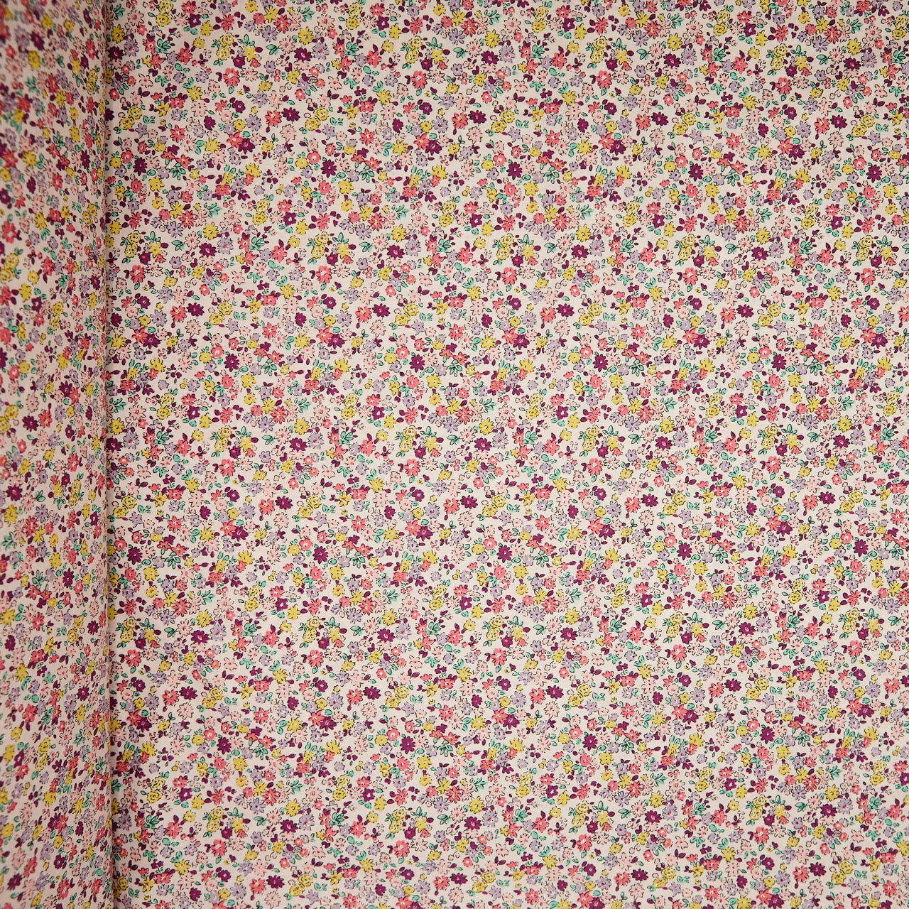 Cotton Floral - Berry Bloom (full)