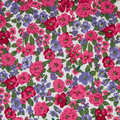 Cotton Floral - Poppy Field (detail)