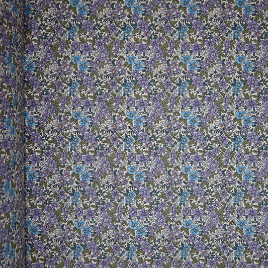 Cotton Floral - Ditsy Field - Lavender (full)