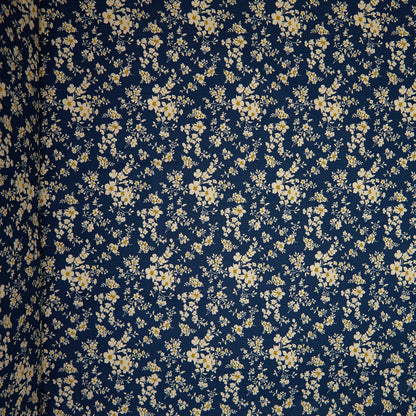 Cotton Floral - Calico - Navy (full)