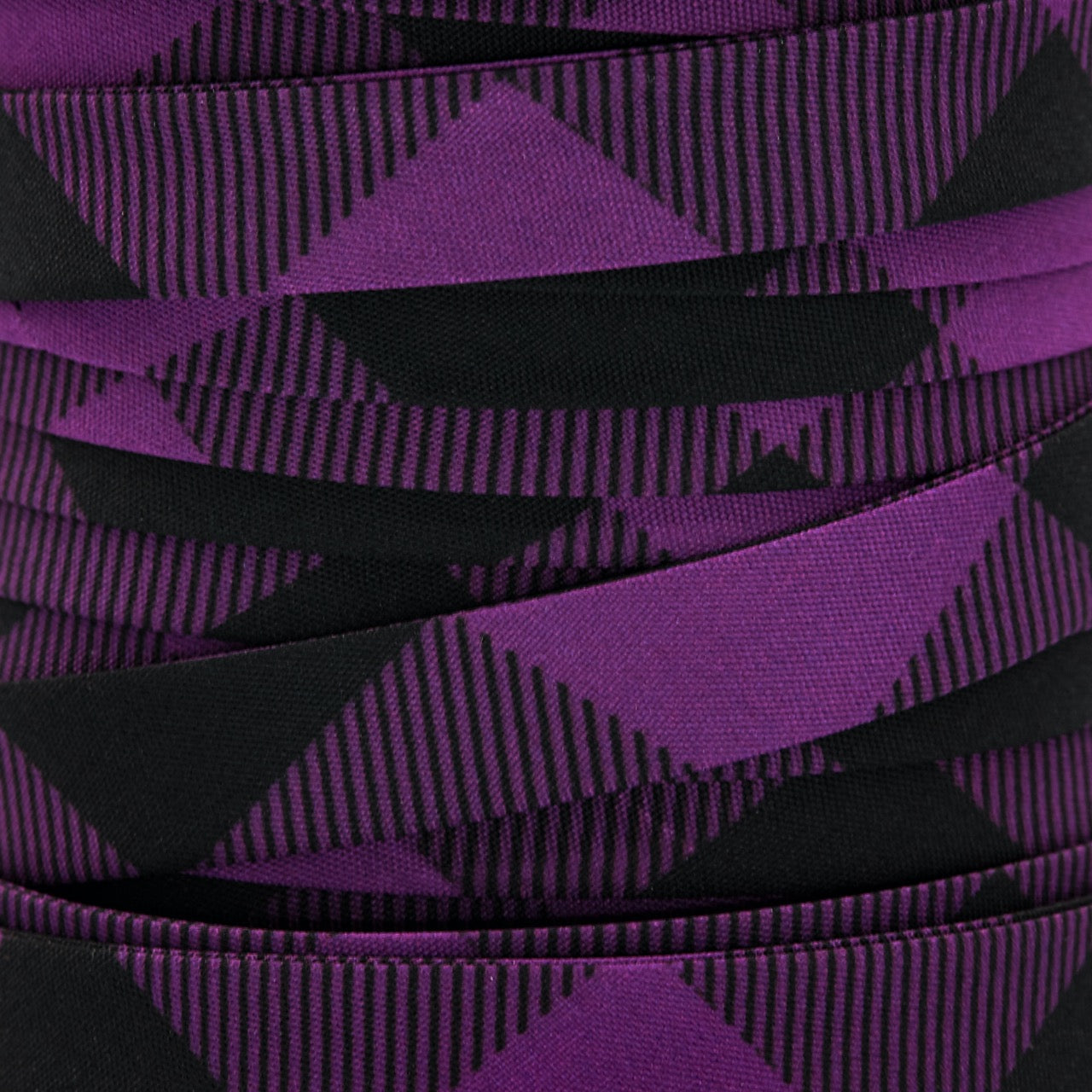 Bias Tape Aztec - Iris Purple (detail)