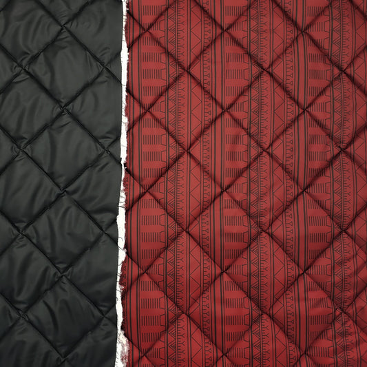 Quilted PrimaSoft™ - 2-Sided, 10oz - Tunniit by Martha Kyak - Burgundy