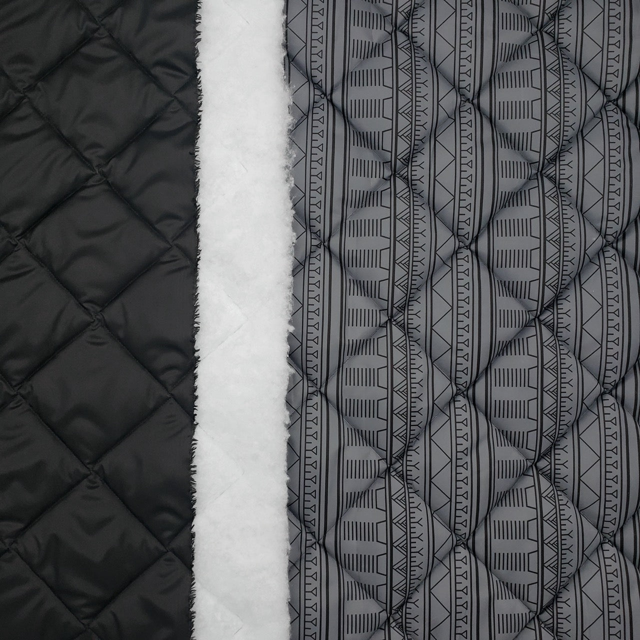 Quilted PrimaSoft™ - 2-Sided, 10oz - Tunniit by Martha Kyak - Pewter