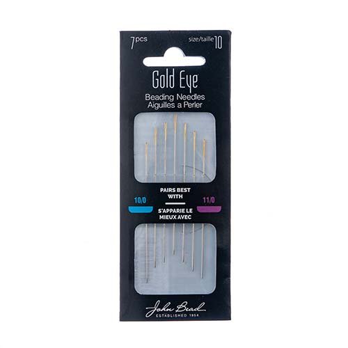Goldeye Beading Needle - Size 10 (pack)