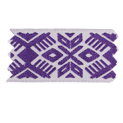 Braid - Aztec Tribal 3 - PURPLE