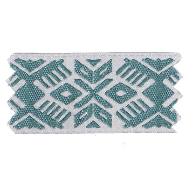 Braid - Aztec Tribal 3 - LIGHT GREEN
