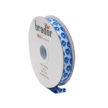 Arctic Collection® Braid / Ribbon - Wolf Tracks - Roll - blue