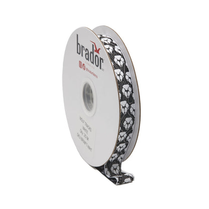 Arctic Collection® Braid / Ribbon - Wolf Tracks - Roll - white