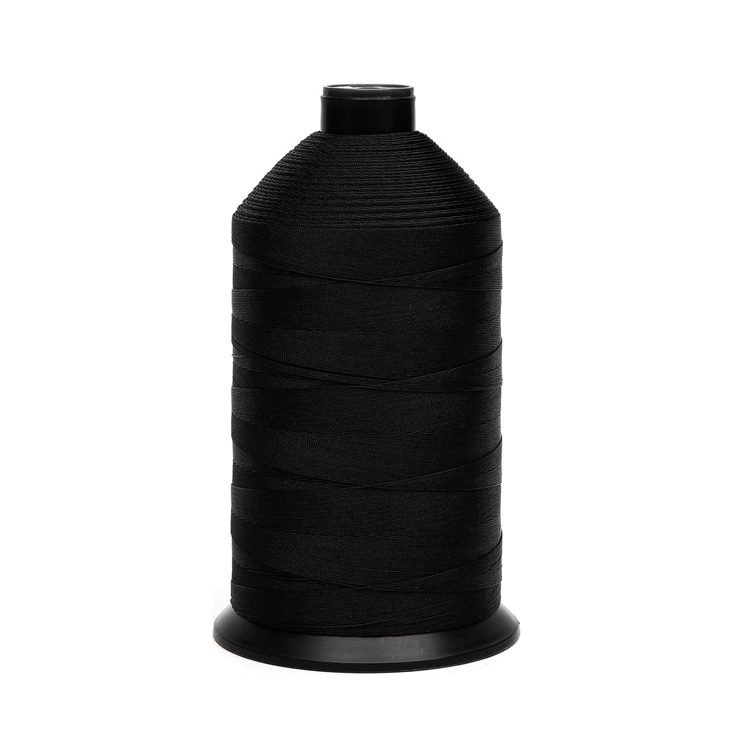 Large spool of black Bonded thread Canvas