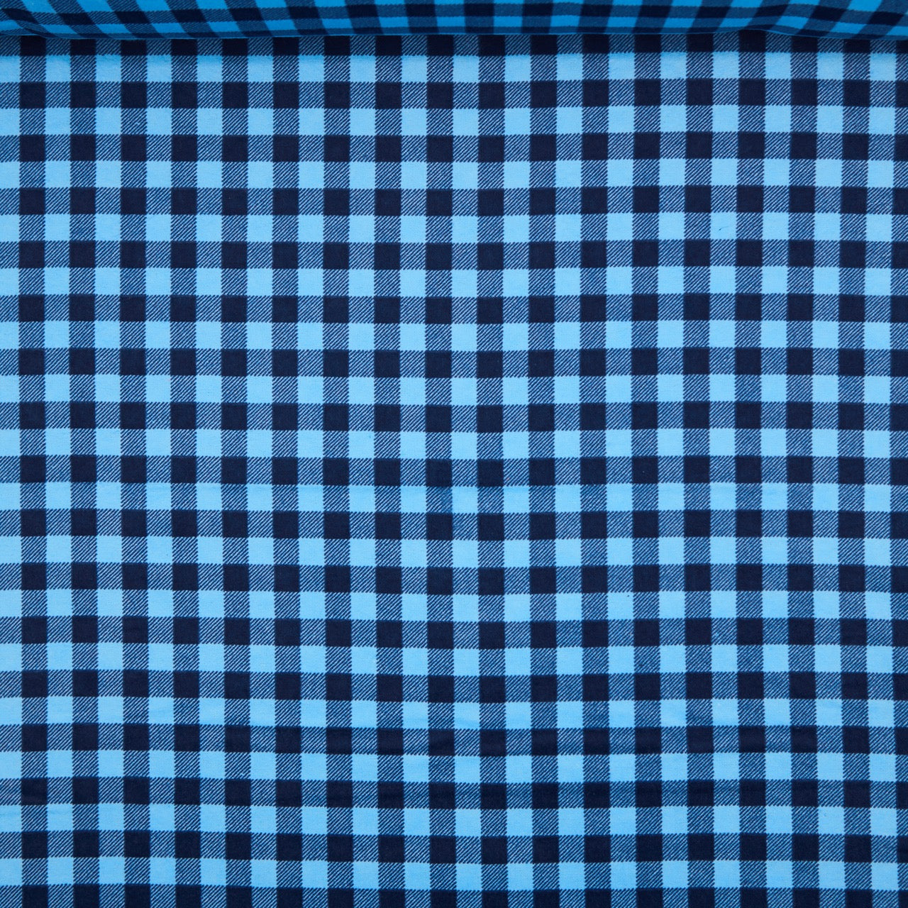 Flannel - Baby Blue SS Plaid