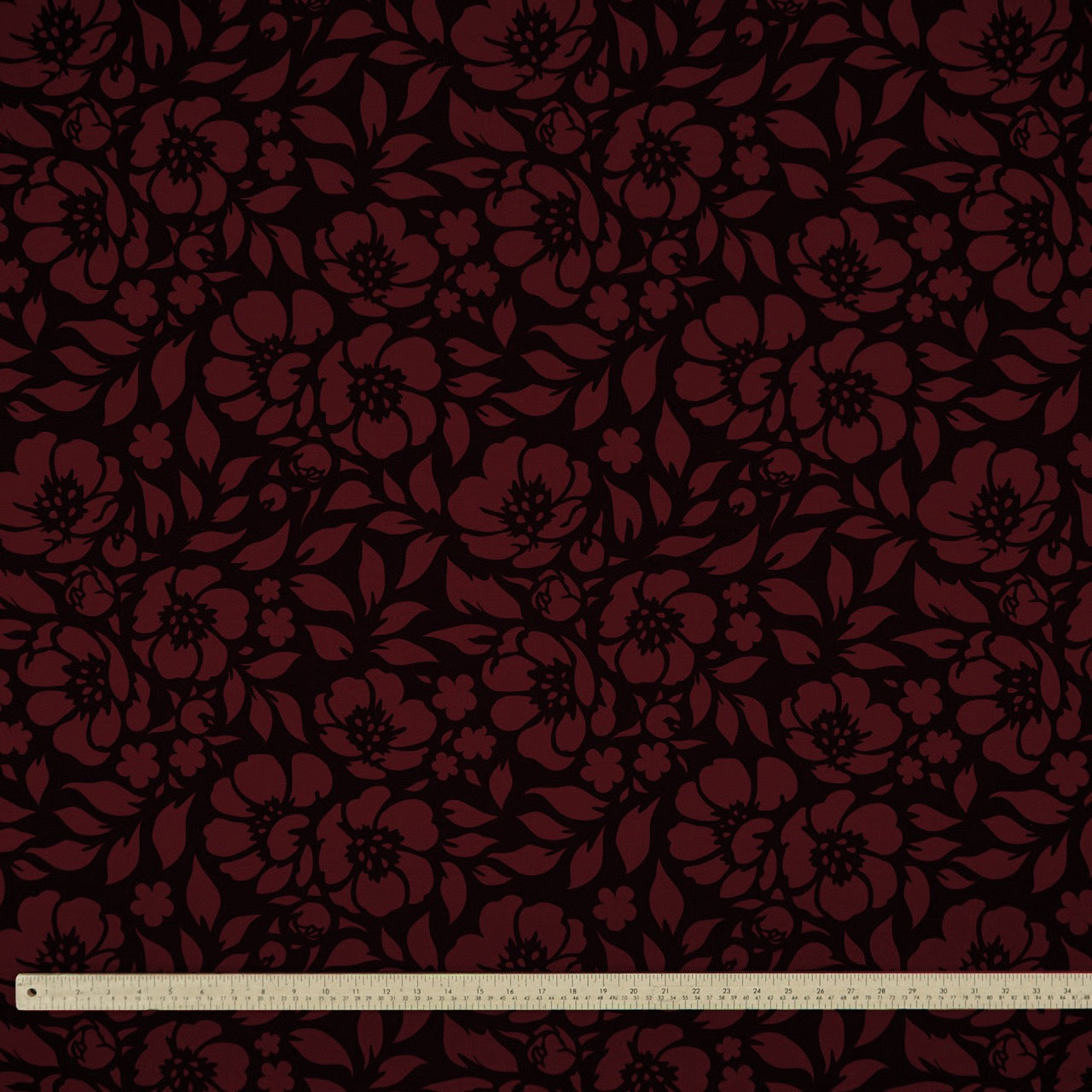 Commander® Azalea Floral (Solid) - Burgundy (size)