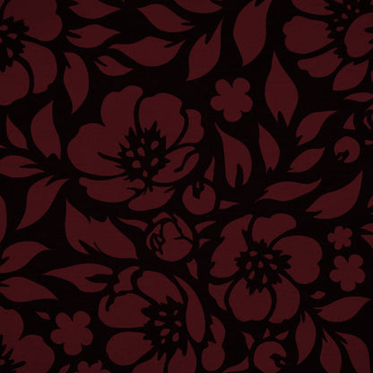 Commander® Azalea Floral (Solid) - Burgundy (detail)