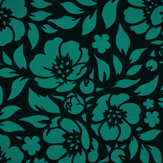 Commander® Azalea Floral (Solid) - Emerald (detail)