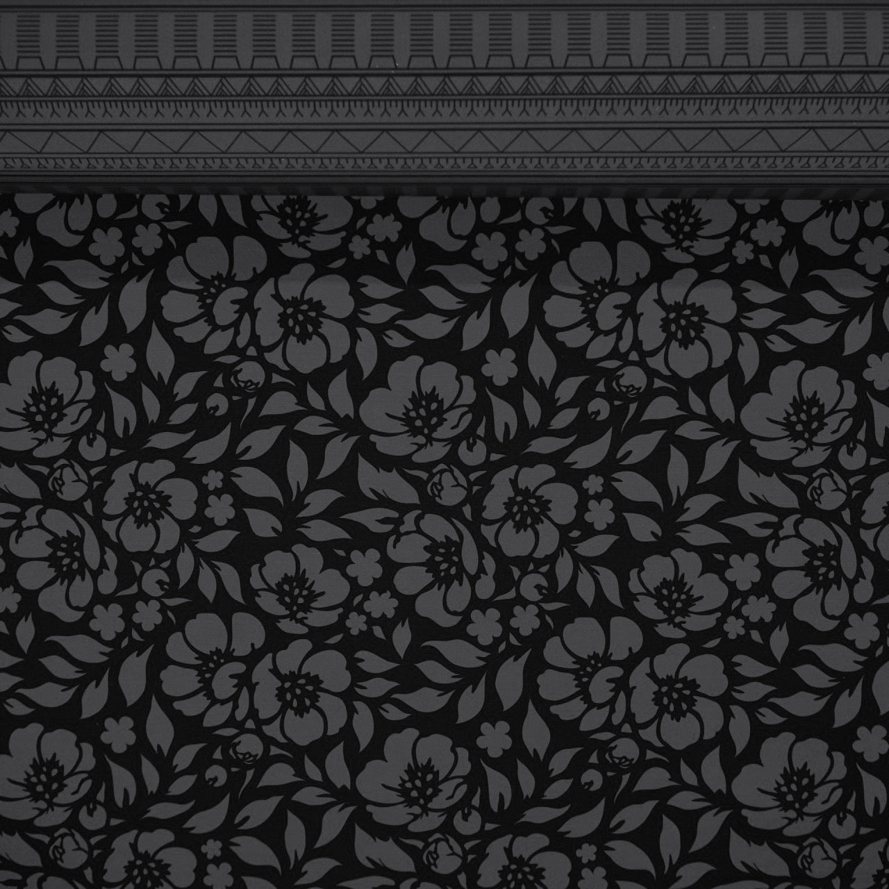 Commander® Azalea Floral (Solid) - Pewter (Mid-Grey) - roll