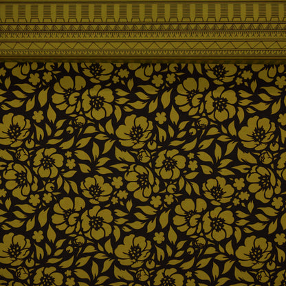 Commander® Azalea Floral (Solid) - Mustard (roll)