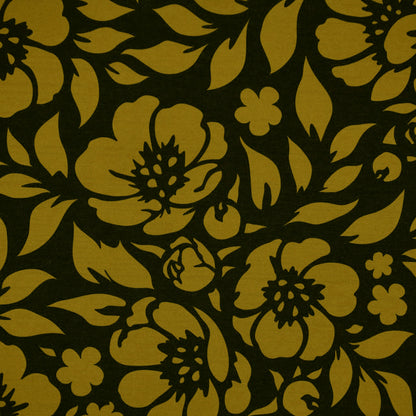 Commander® Azalea Floral (Solid) - Mustard (detail)