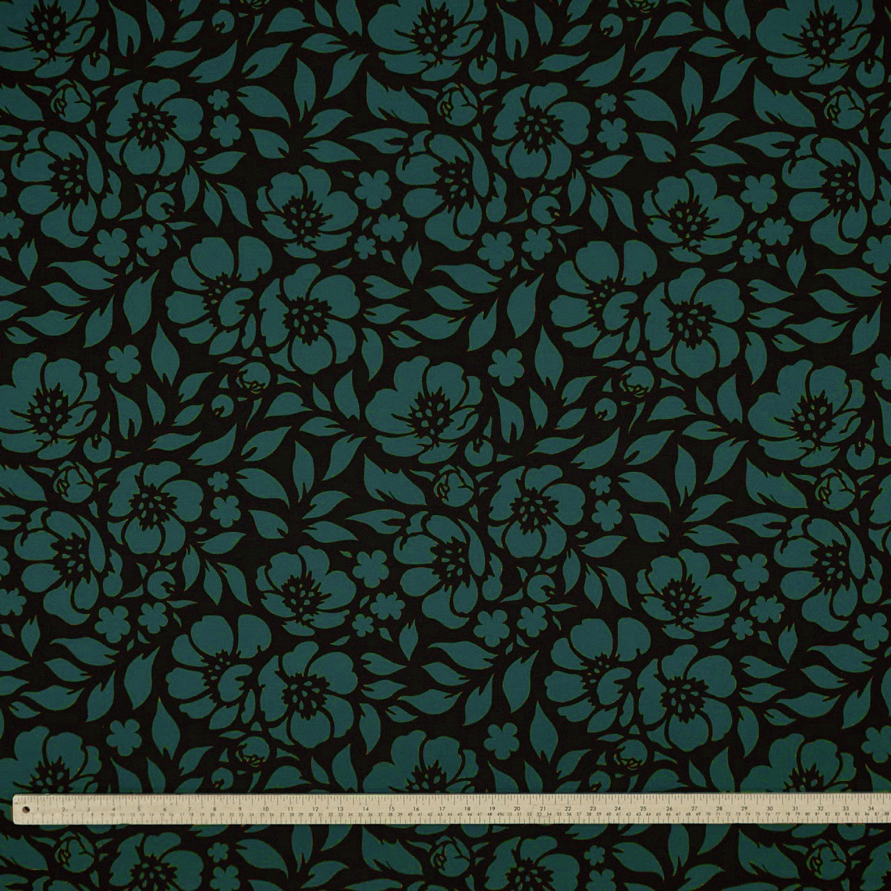 Commander® Azalea Floral (Solid) - Turquoise (size)