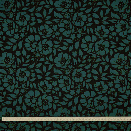 Commander® Azalea Floral (Solid) - Turquoise (size)