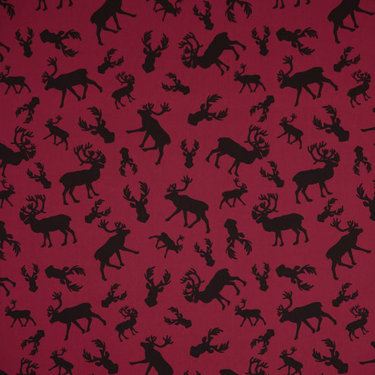 Commander® Caribou - Raspberry (pattern)