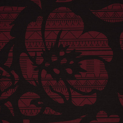 Commander® Tunniit Floral (Azalea) - Burgundy (2-Sided) - Tunniit detail