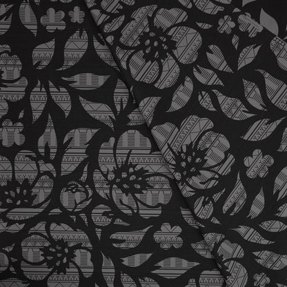 Commander® Tunniit Floral (Azalea) - Pewter (2-Sided) - Tunniit pattern