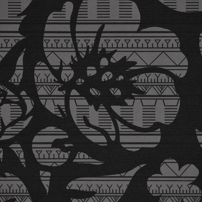Commander® Tunniit Floral (Azalea) - Pewter (2-Sided) - Tunniit detail