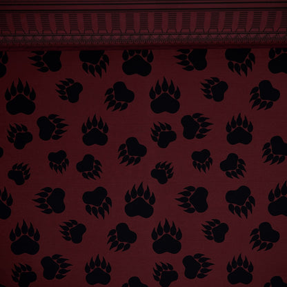 Commander® Bear Paw - Burgundy (2-sided)