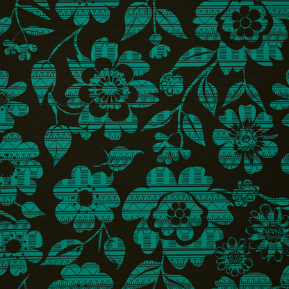 Commander® Tunniit Floral (Daisy)- Emerald (pattern)