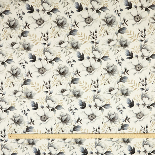 Commander® Floral - White Sand (sizing)