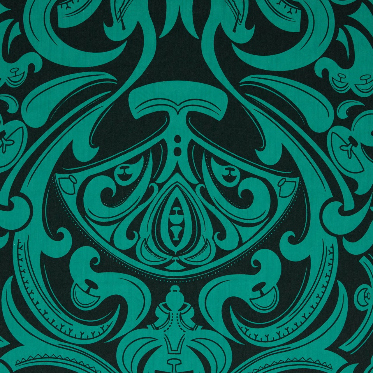 Commander® InukChic® Damask Ulu XL (9.5) - Emerald